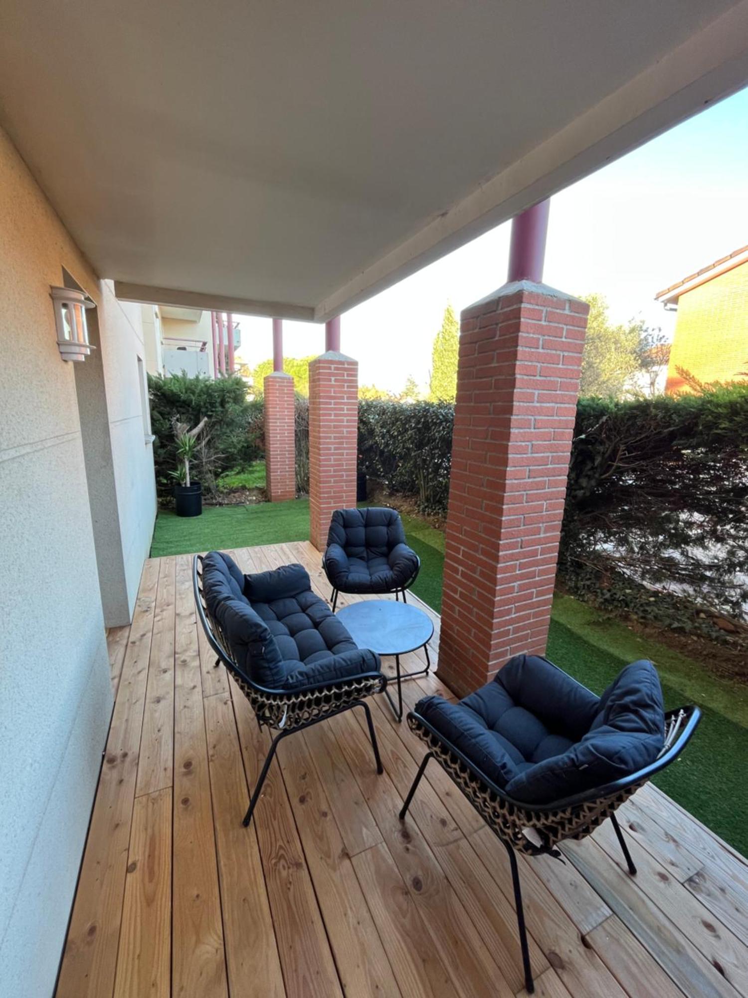 Charmant Appartement Toulouse Exterior foto
